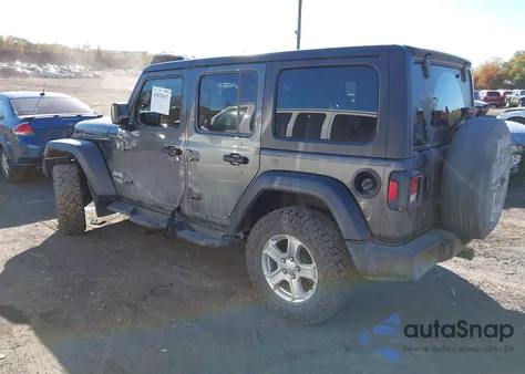 2018 Jeep Wrangler Unlimited Sport S 4X4 z USA, uszkodzony, nr VIN 1C4HJXDG1JW227096